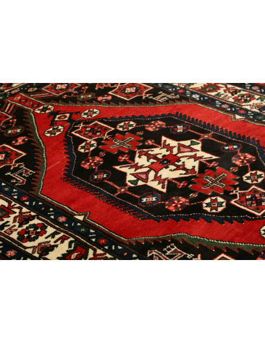 138x203 Cm Persian Tribal, Wool, Geometric Medallion