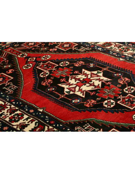 138x203 Cm Persian Tribal, Wool, Geometric Medallion