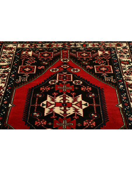 138x203 Cm Persiano Tribale, Lana, Medaglione Geometrico