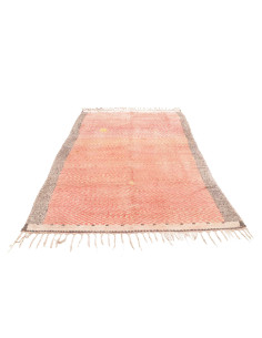 Rug 150x250 Salmon Pink Charcoal Grey Cream Whi 2
