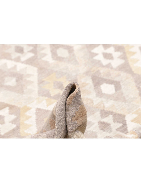 Rug Kilim Afghanistan 205x282 Grey Beige Cream