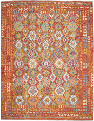 Rug Kilim Afghanistan 276x345 Burnt Orange Terr