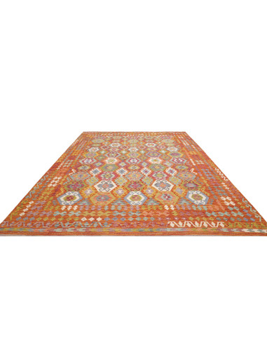 Rug Kilim Afghanistan 276x345 Burnt Orange Terr
