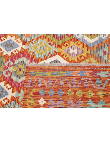 Rug Kilim Afghanistan 276x345 Burnt Orange Terr