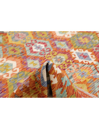 Rug Kilim Afghanistan 276x345 Burnt Orange Terr