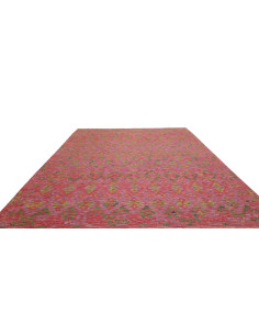 Rug Kilim Afghanistan 282x364 Red Fuchsia Lilac 2
