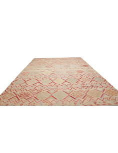 Tappeto Kilim Afghanistan 306x402 Crema Rosso C 2