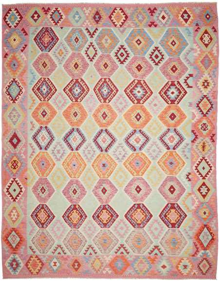 Tappeto Kilim Afghanistan 300x384 Azzurro Paste