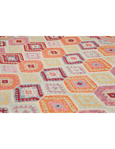 Tappeto Kilim Afghanistan 300x384 Azzurro Paste