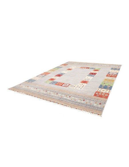 Tappeto Siva Pakistan 281x350 Grigio Chiaro Mul