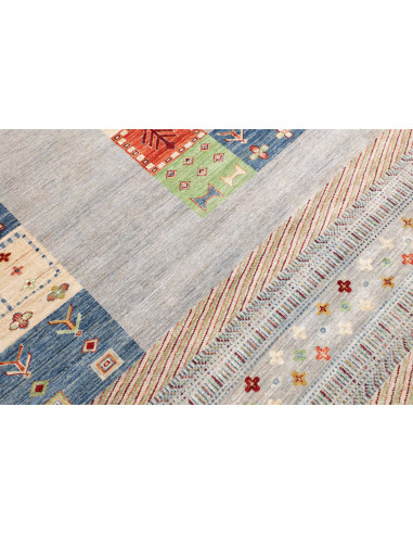 Tappeto Siva Pakistan 281x350 Grigio Chiaro Mul