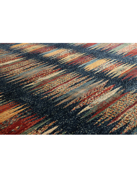 Tappeto Mosaic Pakistan 250x298 Blu Rosso Giall