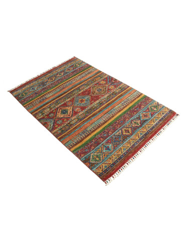 Rug Samarkand Pakistan 100x159 Burgundy Red Tur