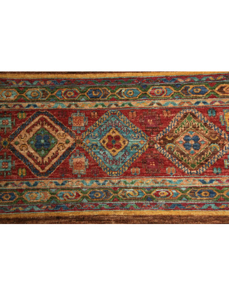 Rug Samarkand Pakistan 100x159 Burgundy Red Tur