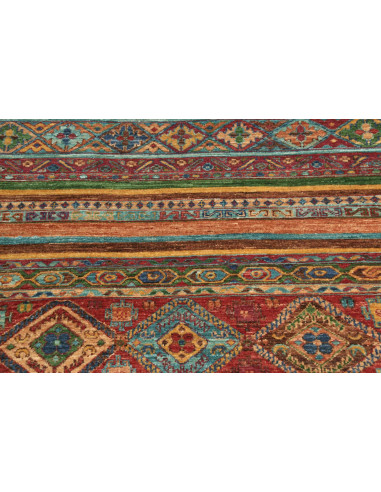Rug Samarkand Pakistan 100x159 Burgundy Red Tur