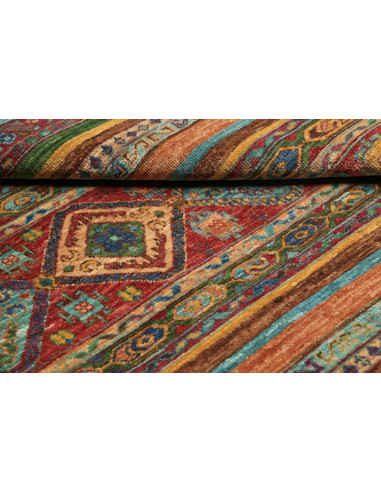Rug Samarkand Pakistan 100x159 Burgundy Red Tur