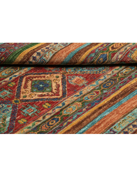 Rug Samarkand Pakistan 100x159 Burgundy Red Tur