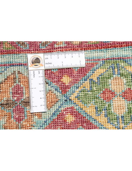 Rug Samarkand Pakistan 100x159 Burgundy Red Tur