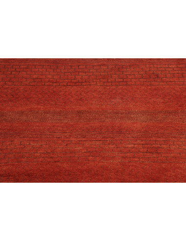Tappeto Royal Gabbeh Pakistan 80x108 Rosso Terr