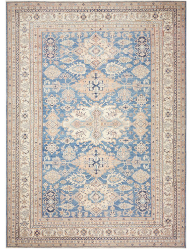 Tappeto Kazak Fine Pakistan 310x423 Blu Denim B