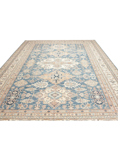 Tappeto Kazak Fine Pakistan 310x423 Blu Denim B
