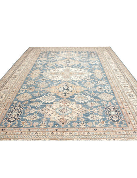 Tappeto Kazak Fine Pakistan 310x423 Blu Denim B