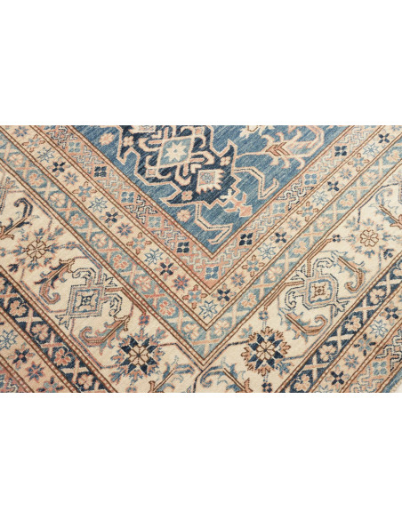 Tappeto Kazak Fine Pakistan 310x423 Blu Denim B