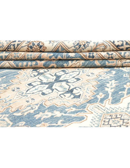 Tappeto Kazak Fine Pakistan 310x423 Blu Denim B