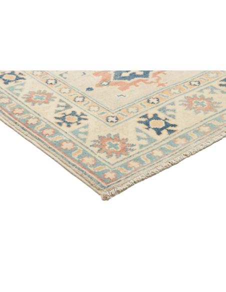 Tappeto Kazak Afghanistan 83x294 Crema Avorio B