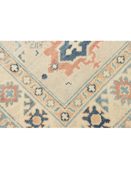 Tappeto Kazak Afghanistan 83x294 Crema Avorio B