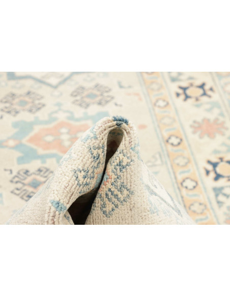 Tappeto Kazak Afghanistan 83x294 Crema Avorio B