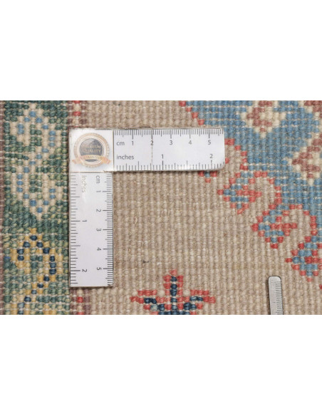 Tappeto Kazak Afghanistan 83x294 Crema Avorio B