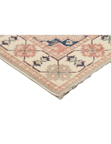 Tappeto Kazak Afghanistan 105x135 Verde Salvia