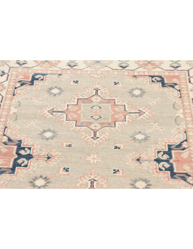 Tappeto Kazak Afghanistan 105x135 Verde Salvia