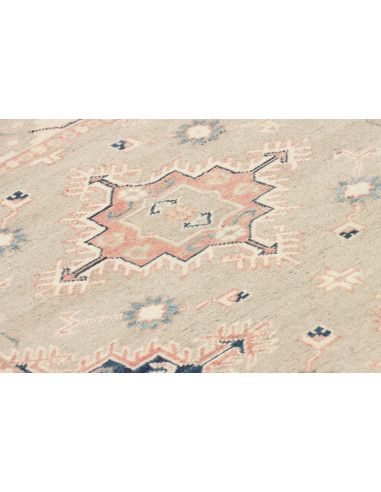 Tappeto Kazak Afghanistan 105x135 Verde Salvia