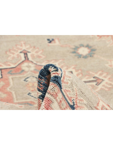 Tappeto Kazak Afghanistan 105x135 Verde Salvia