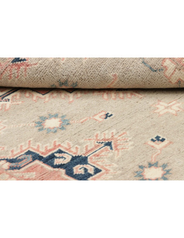 Tappeto Kazak Afghanistan 105x135 Verde Salvia