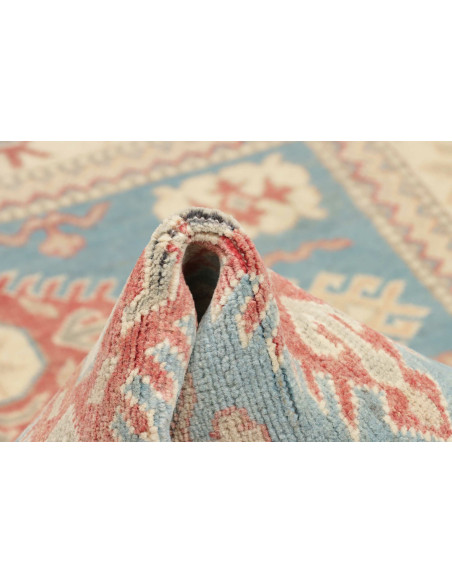 Rug Kazak Afghanistan 127x186 Sky Turquoise Cre