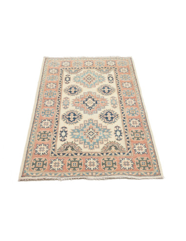 Tappeto Kazak Afghanistan 87x136 Crema Avorio C