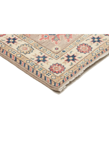 Rug Kazak Afghanistan 85x124 Sandy Beige Coral