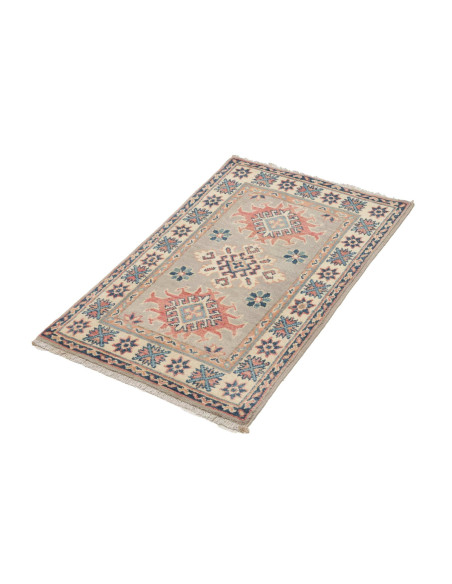 Tappeto Kazak Afghanistan 60x96 Grigio Salvia T