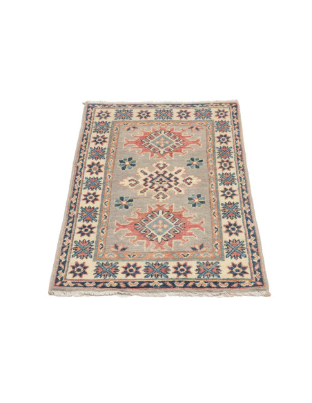 Tappeto Kazak Afghanistan 60x96 Grigio Salvia T