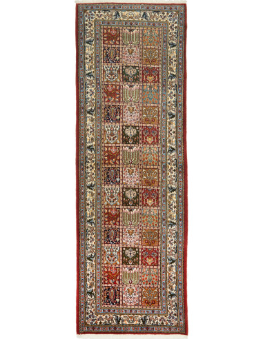 Tappeto Moud Persia azzurro giallo 79x248