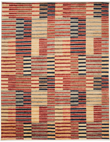 Tappeto Barjesta Pakistan 199x255 Rosso Terraco