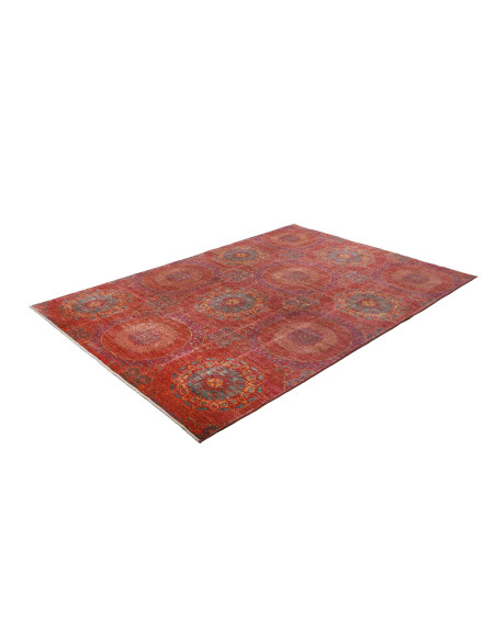Tappeto Mamlouk Pakistan 170x228 Rosso Ruggine