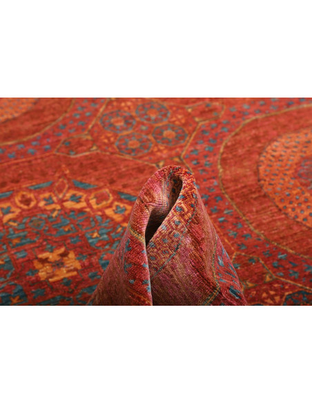 Tappeto Mamlouk Pakistan 170x228 Rosso Ruggine