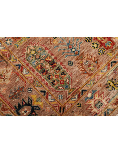 Rug Tribal Pakistan 129x180 Terracotta Sapphire