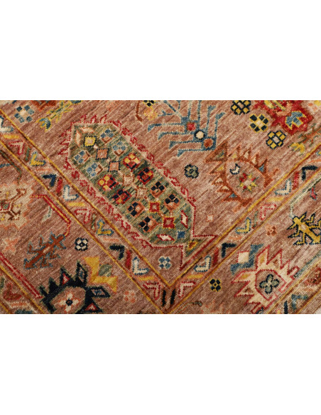 Rug Tribal Pakistan 129x180 Terracotta Sapphire