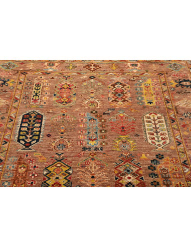 Rug Tribal Pakistan 129x180 Terracotta Sapphire