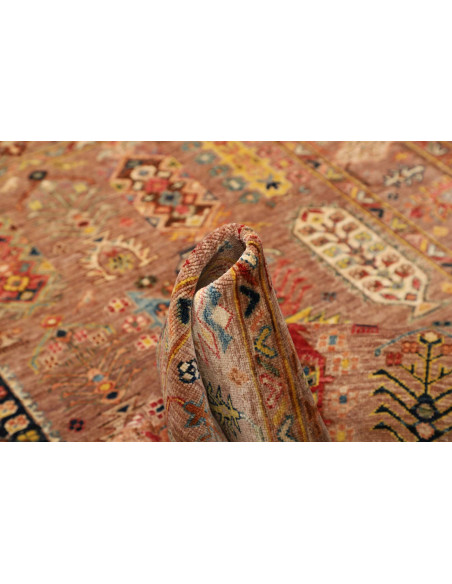 Rug Tribal Pakistan 129x180 Terracotta Sapphire